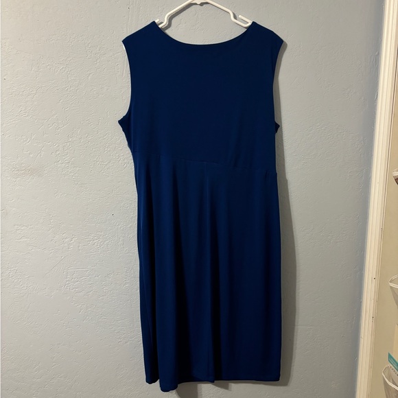 Blue sequined rosette dress size 18w - Picture 7 of 9